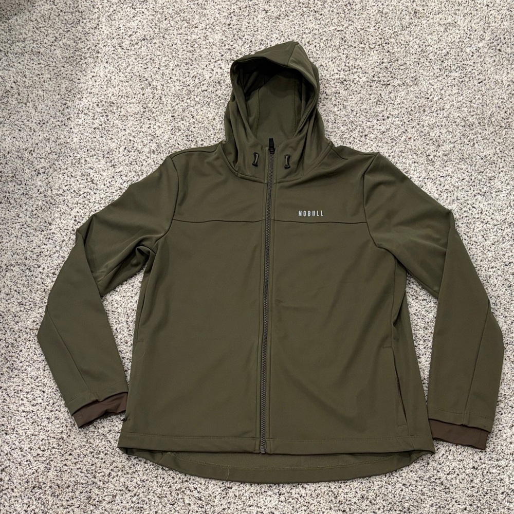 Nobull womens shell jacket, size large.